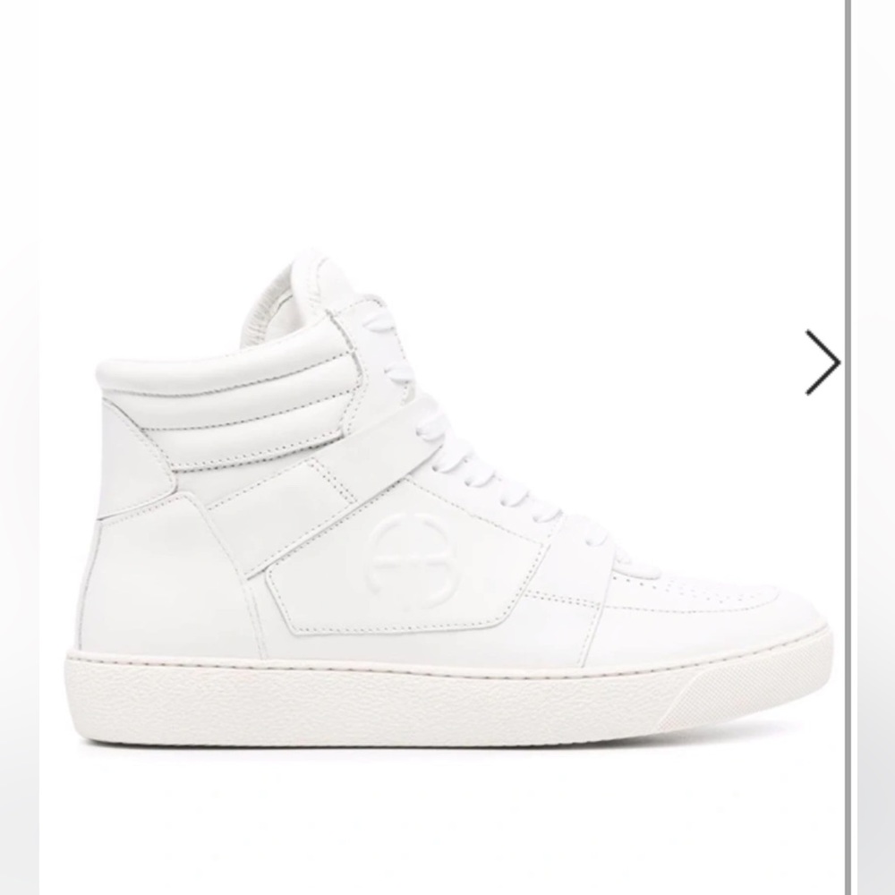 Anine Bing White High Top Sneakers SZ 36 NWT